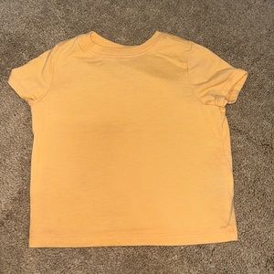 Orange shirt